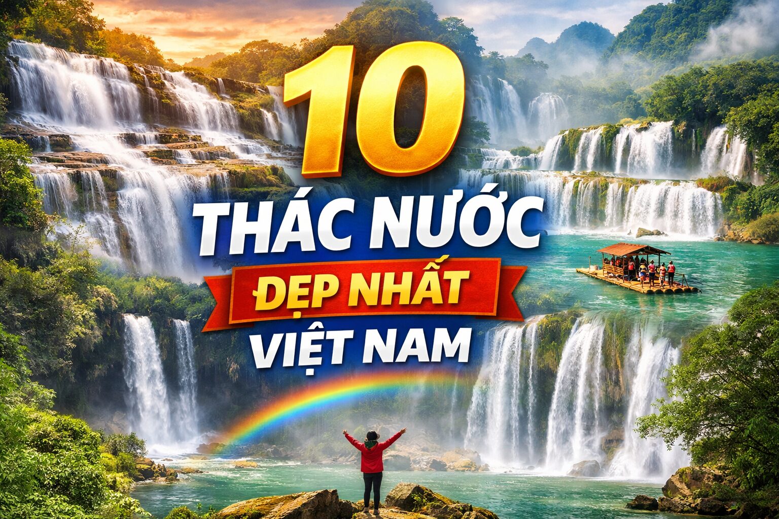 10 thác nước kỳ vĩ nhất Việt Nam mà thiên nhiên mất hàng triệu năm để tạo ra