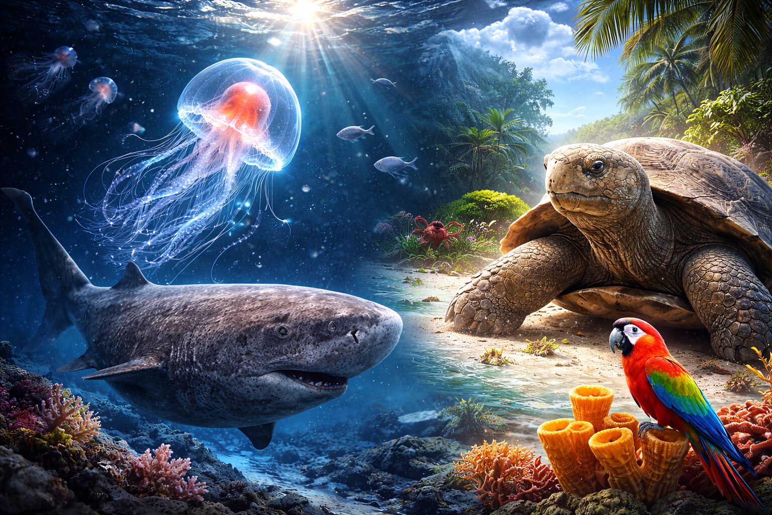 Từ 400 đến 4.000 năm tuổi: Những sinh vật thách thức thời gian