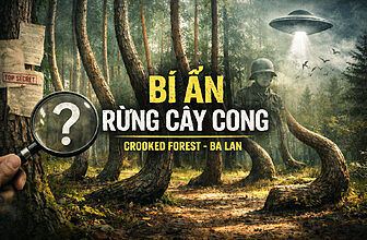 Điều gì đã xảy ra ở Crooked Forest (Ba Lan) — nơi cả một rừng cây thông cùng uốn cong về một hướng?