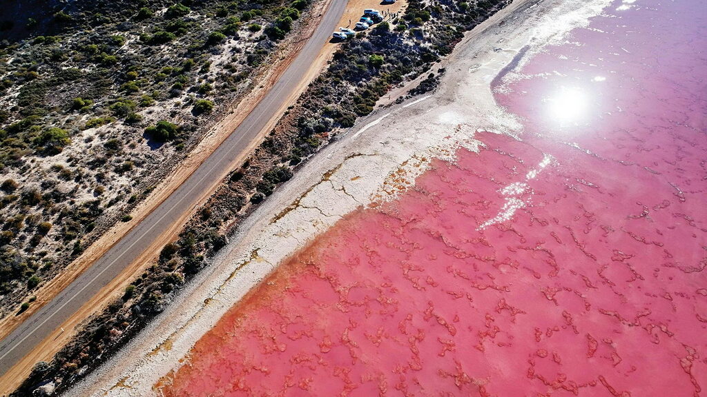 Hutt Lagoon — Tây Úc