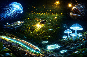 Top 10 sinh vật có khả năng phát sáng, có 1 loài đang trở thành hoài niệm