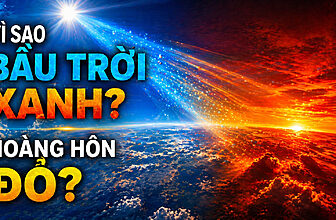 Tại sao hoàng hôn lại có màu đỏ rực?